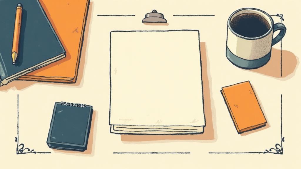 Illustration for the article: How to Ask for a Referral by Email: Templates and Timing That Work
