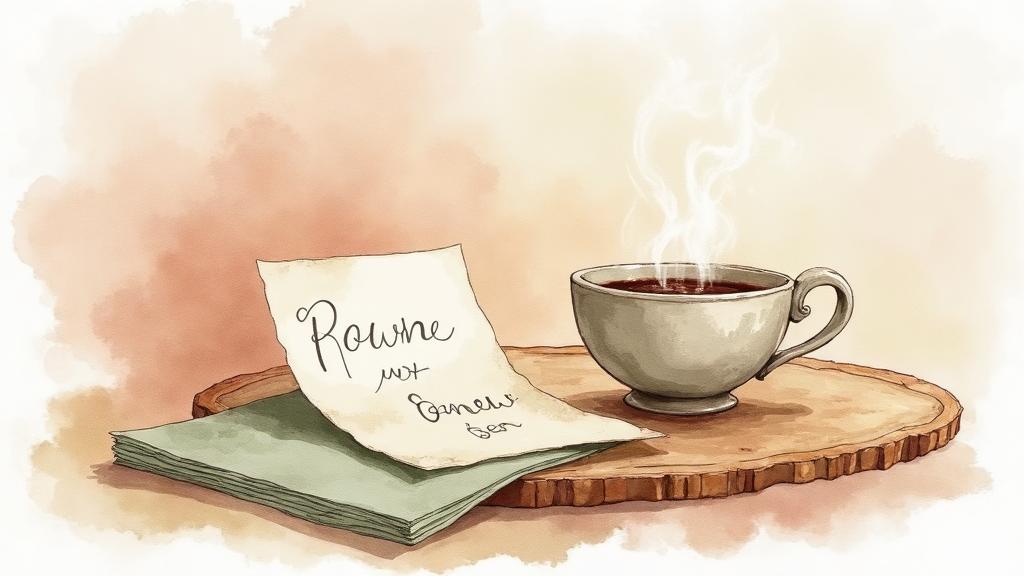 Illustration for the article: How to Make Your Cold Email Not Sound Like AI
