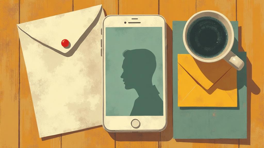 Illustration for the article: How to Message a Candidate on LinkedIn Who Works at a Company